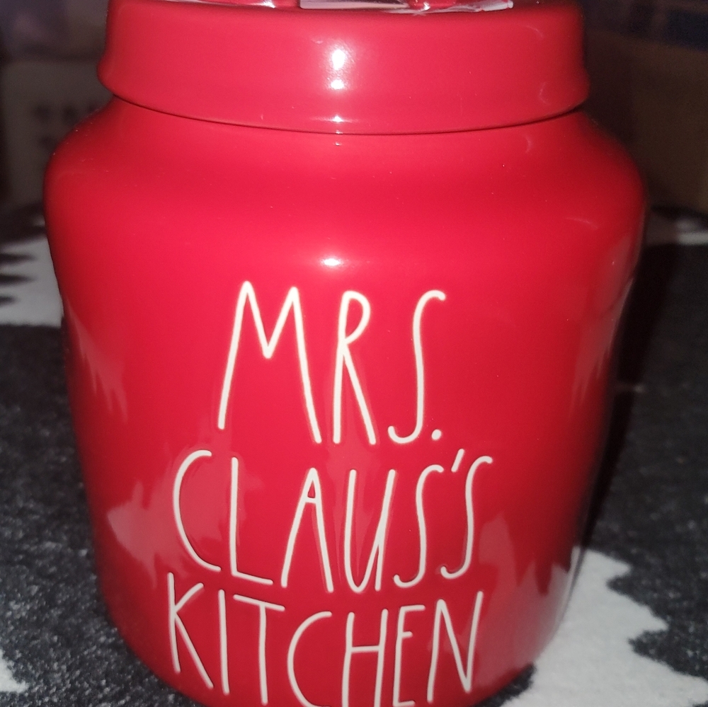 Rae Dunn Christmas Canister
